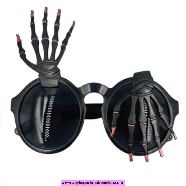 İskelet Temalı Gözlük